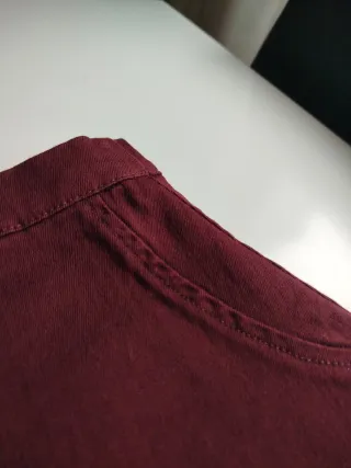 Falda Pull&Bear burdeos