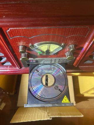 Tocadiscos Retro The Beatles AM/FM Decorativo