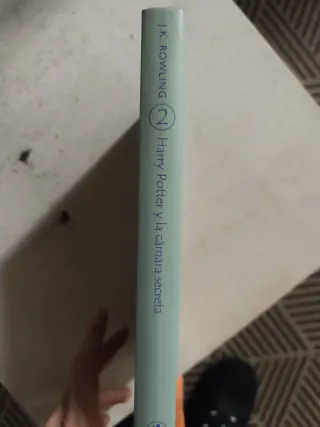 Libro Harry Potter y la cámara secreta.