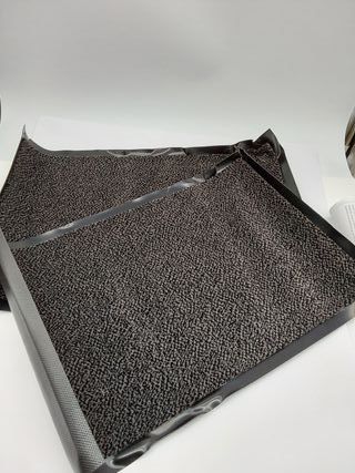 VOUNOT Set di 2 Zerbini per Ingresso, Tappeto Esterno per Porta, Impermeabile Antiscivolo Lavabile, Tappeto per Interno