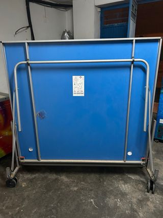 Mesa de ping pong plegable