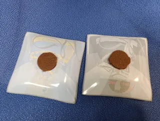 2 Bandejitas cristal decoradas. Varios usos