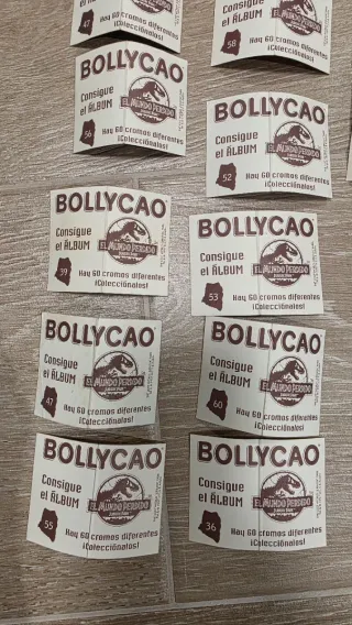 Cromos Bollycao Mundo Perdido
