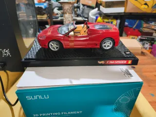 Hot weels Ferrari 360 spider 1.18