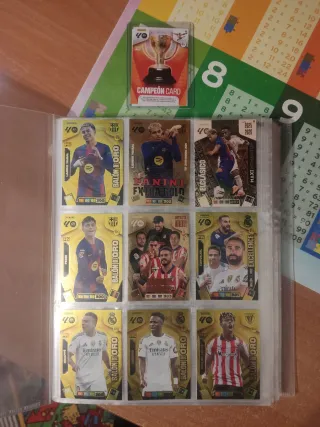 Lote cromos Panini Adrenalyn XL 25-26