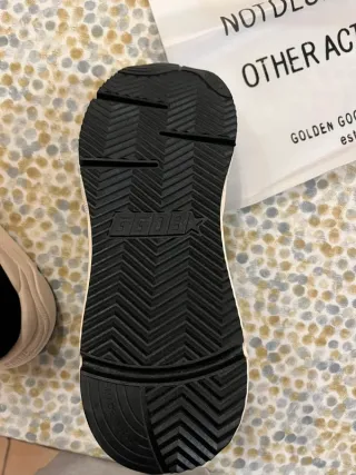 Golden Goose Sneakers Negras y Beige