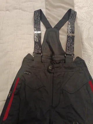 Conjunto Ropa Esquí Spyder Rojo/Negro