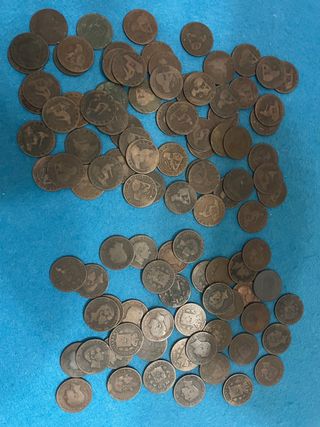 103 monedas 10 céntimos