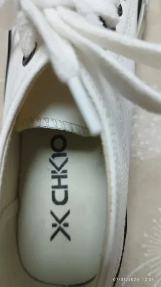 Zapatillas CHK10 Mujer Blancas