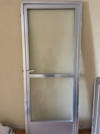 Puerta Balconera Aluminio Vidrio