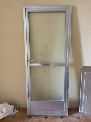 Puerta Balconera Aluminio Vidrio