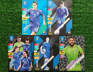5 carte Adrenalyn XL Panini Italia