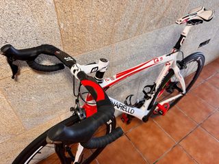 Bicicleta Pinarello Marvel Q5 Bianca/Rossa