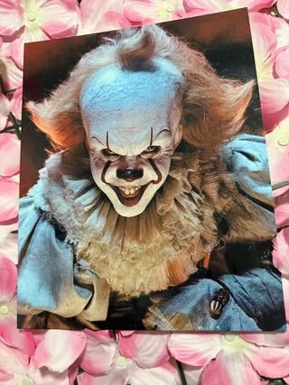 Placca in metallo Pennywise Film IT - solo spedizione