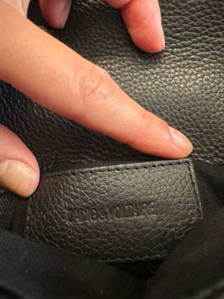 Bolso Zadig & Voltaire Negro con Tachuelas