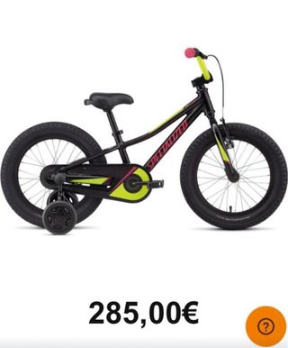 Bicicleta Specialized infantil niña