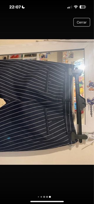 Pantalones de raya diplomática