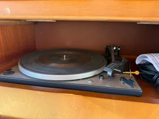 Tocadiscos Dual 1228 Plata y Negro