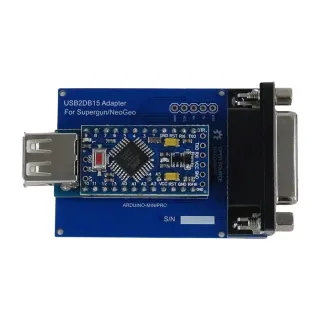 Adaptador USB a Neo Geo Supergun DB15 MVS USB2DB15