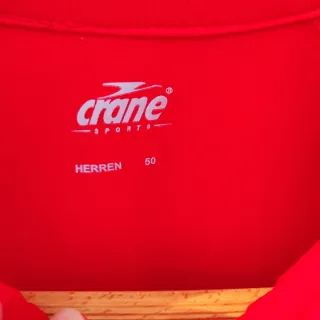 Camiseta Crane Roja Talla 50