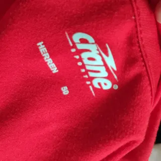 Camiseta Crane Roja Talla 50