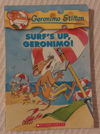 Libro en inglés de Geronimo Stilton. Scholastic.