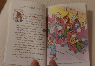 Libro en inglés de Geronimo Stilton. Scholastic.
