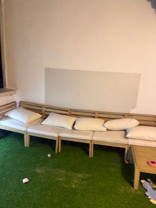 Mesa y sillas de terraza