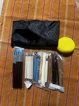 Set Strumenti Modellazione Argilla Ceramica