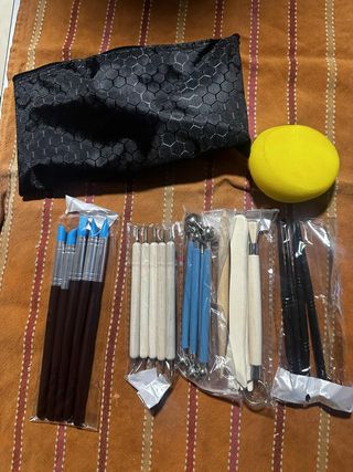 Set Strumenti Modellazione Argilla Ceramica