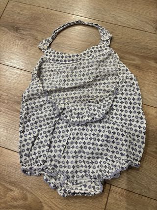 Pelele niña estampado floral