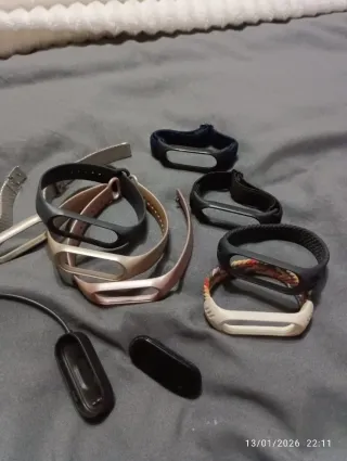 Xiaomi Mi Band 4 Cargador Negro con ocho correas