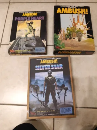 Ambush! Purple Heart + Silver Star Victory Games