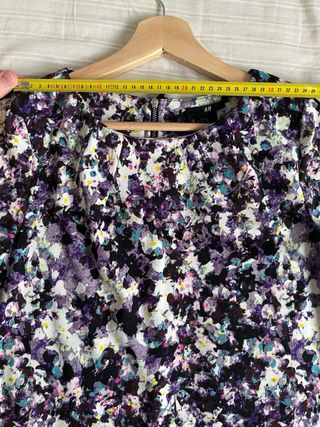 Vestido H&M estampado floral