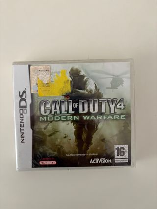 Call of Duty 4 Modern Warfare NintendoDs Sigillato