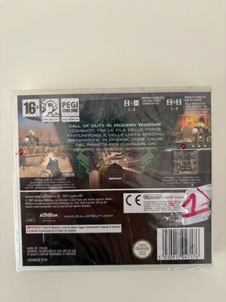 Call of Duty 4 Modern Warfare NintendoDs Sigillato