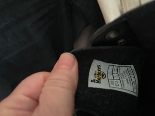 Botas Dr. Martens Talla 40 Negro