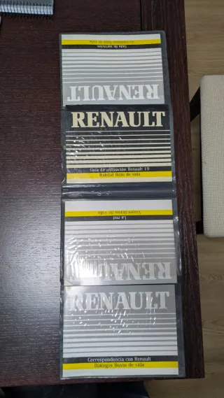 Pack completo de documentación original Renault 19