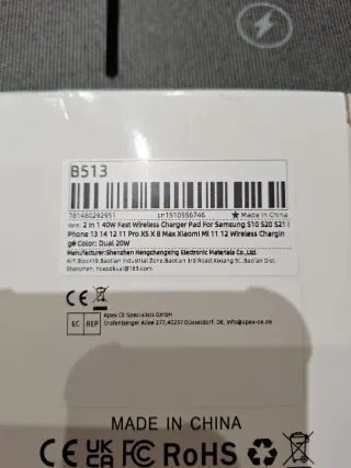 Caricabatterie Wireless Dual 2 in 1