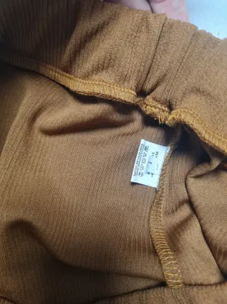 Falda marrón talla L