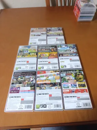 Cajas vacías juegos Nintendo Switch