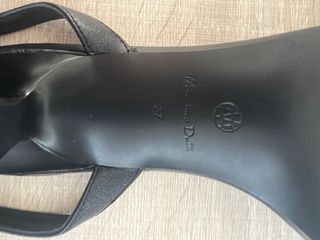 Sandalias Massimo Dutti Tacón Negro