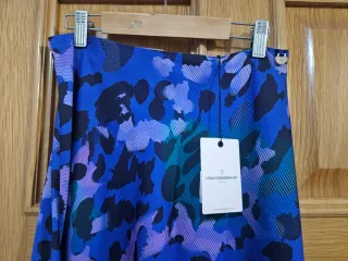 Falda Midi Lola Casademunt Azul Talla M