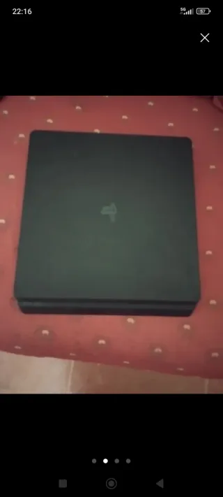 Consola PS4 Slim Blanca + Mando y juego