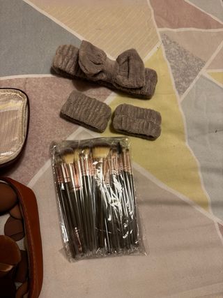 Neceser Marrón para Maquillaje