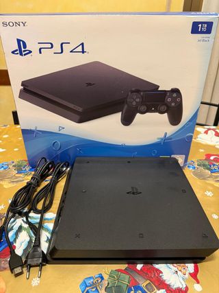 PS4 Slim 1TB Jet Black + FIFA 17