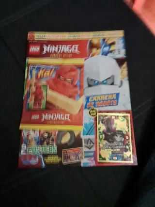 Revista #59 lego ninjago kai dragons rising