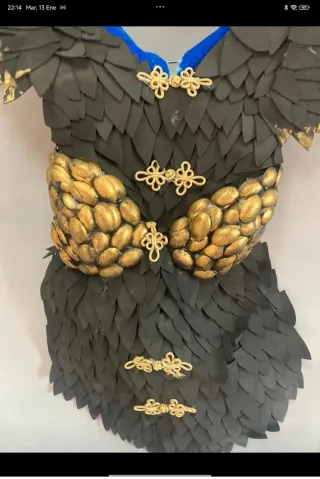 Disfraz Cazadora Dragones Carnaval