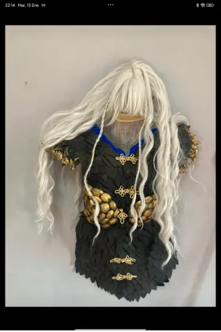 Disfraz Cazadora Dragones Carnaval