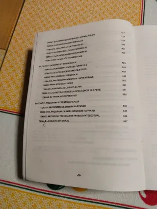 Temario oposiciones Orientación